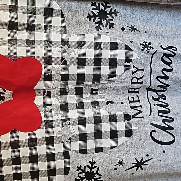 Minne Mouse Disney Christmas 🎄 Tee shirt large - Picture 2 of 4